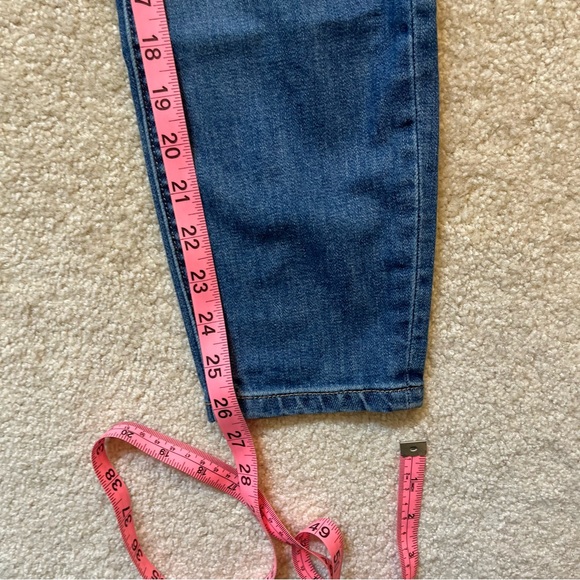 Everlane Jeans Womens 27 Blue Ankle Denim Mid Rise Skinny Cotton Blend Medium - Picture 9 of 10